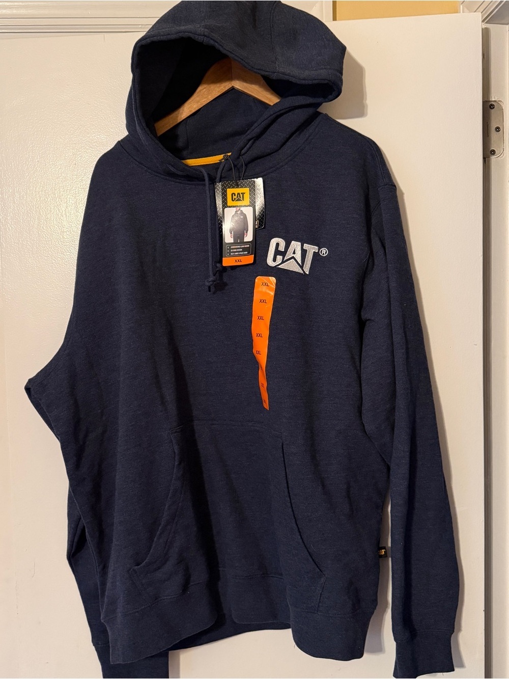Nwt CAT Hoodie Mens XXL Durable Functional Reliable